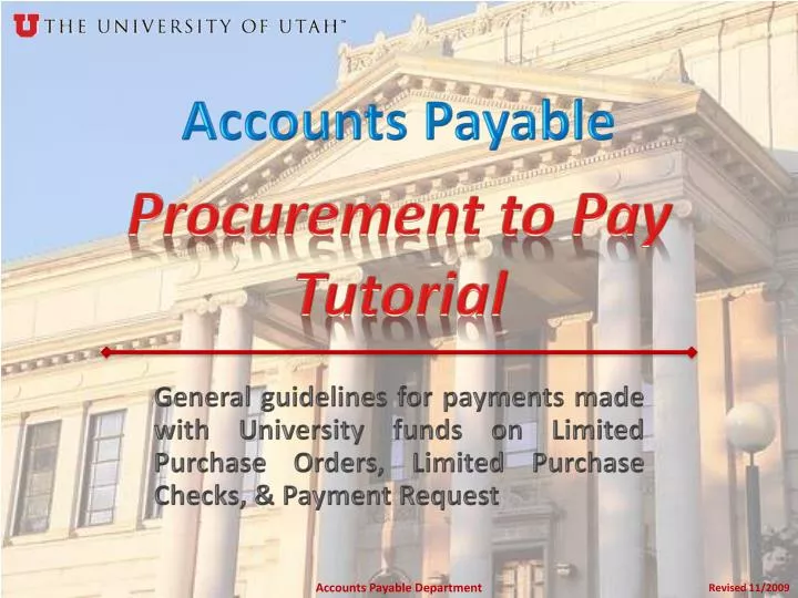procurement to pay tutorial
