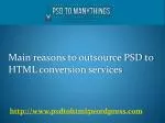 psd to html conversion services