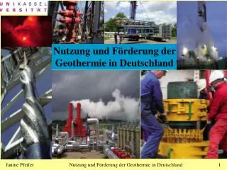 Nutzung und Förderung der Geothermie in Deutschland
