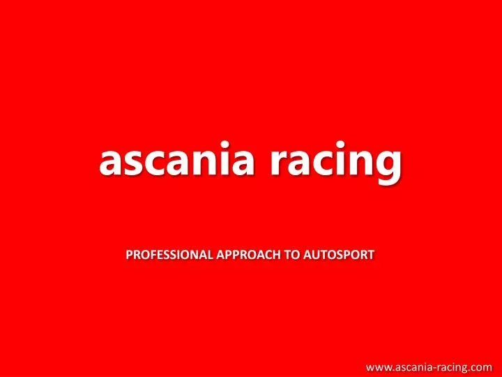 a scania racing