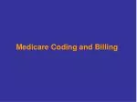 Medicare Coding and Billing - slide 1