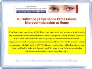Nubrilliance Reviews Revealing Top Ratings from Consumers