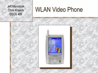 WLAN Video Phone