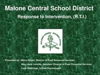 Malone Central School District