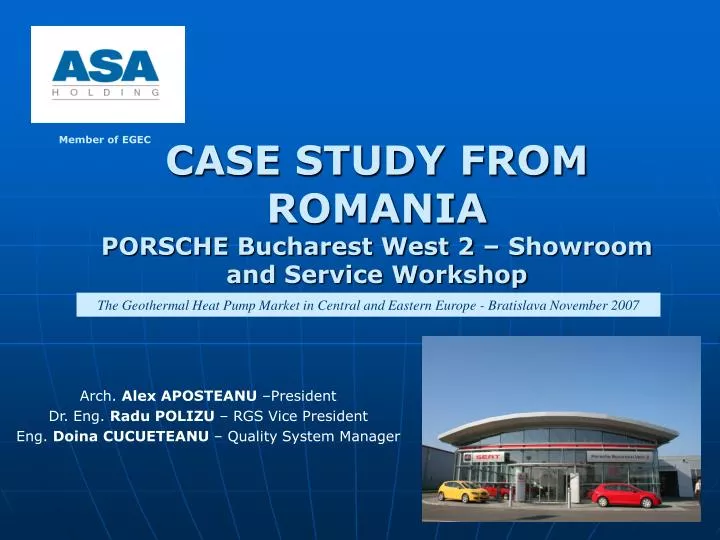 case study from romania porsche bucharest west 2 showroom and service workshop