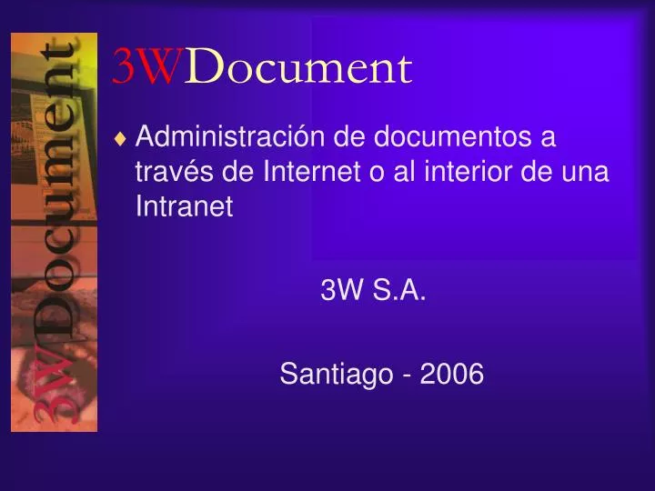 3w document