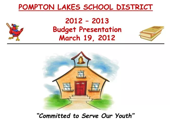 2012 2013 budget presentation march 19 2012