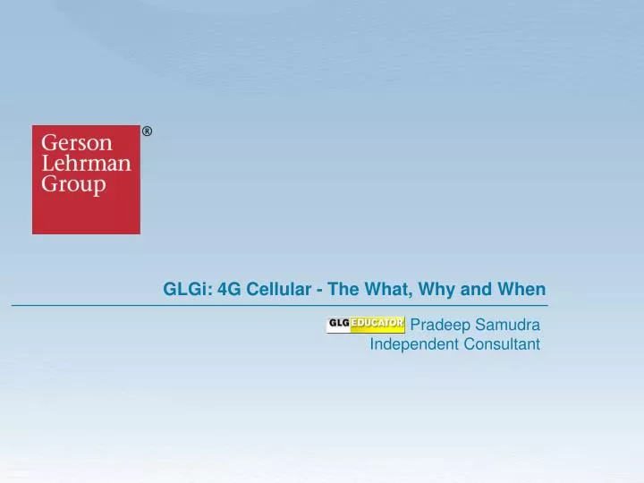 glgi 4g cellular the what why and when