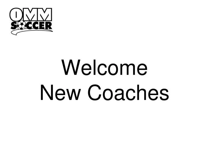 welcome new coaches