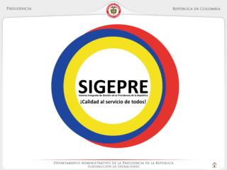 SIGEPRE