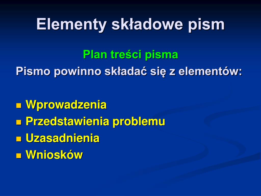 PPT Elementy Sk adowe Pism PowerPoint Presentation Free Download ppt-elementy-sk-adowe-pism-powerpoint-presentation-free-download