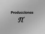 Producciones - slide 1