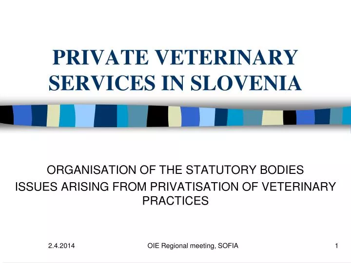 private veterinary service s in slovenia