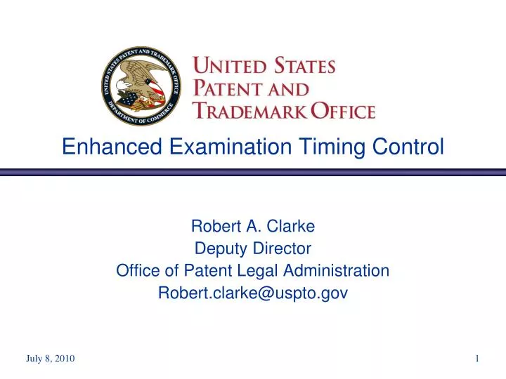 enhanced examination timing control