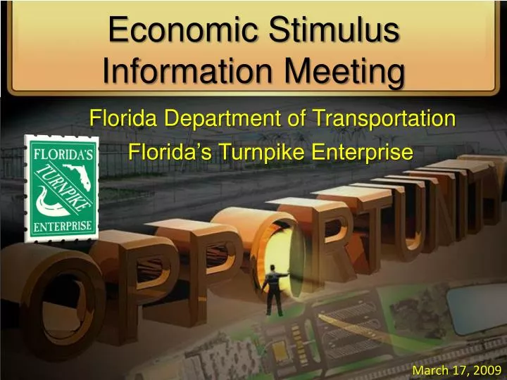 economic stimulus information meeting
