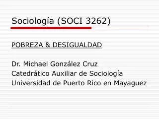 Sociología (SOCI 3262)