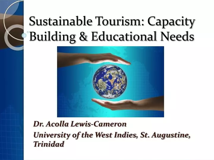 sustainable tourism capacity building educational needs