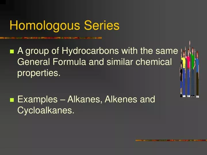 homologous series