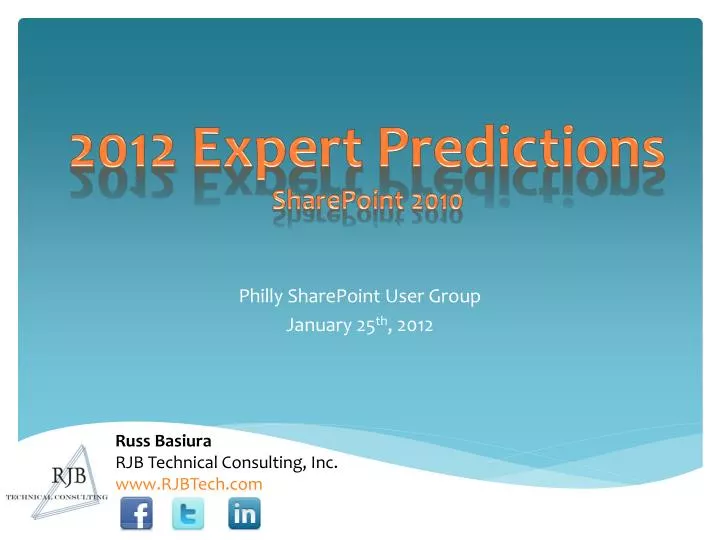 2012 expert predictions sharepoint 2010