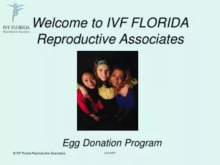 Welcome to IVF FLORIDA Reproductive Associates