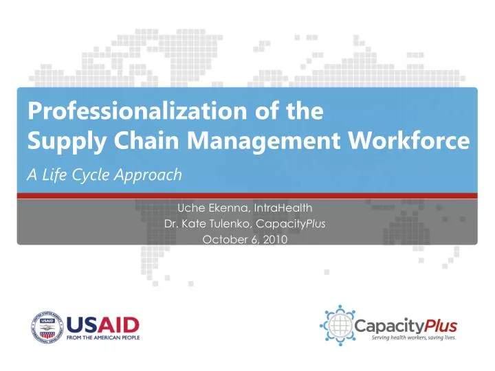 professionalization of the supply chain management workforce