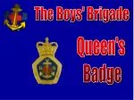 The Boys' Brigade - slide 1
