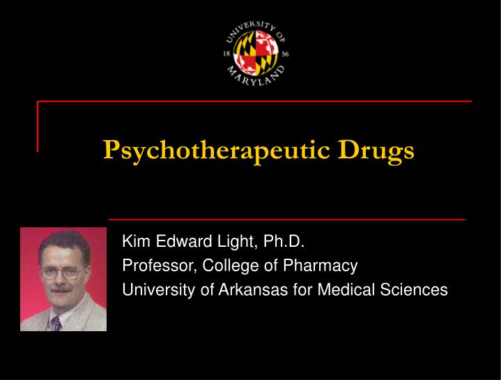 psychotherapeutic drugs