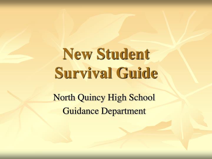 new student survival guide