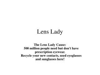 Lens Lady