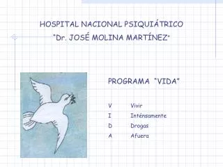 HOSPITAL NACIONAL PSIQUIÁTRICO “Dr. JOSÉ MOLINA MARTÍNEZ ”
