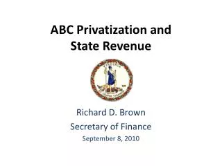 ABC Privatization and State Revenue