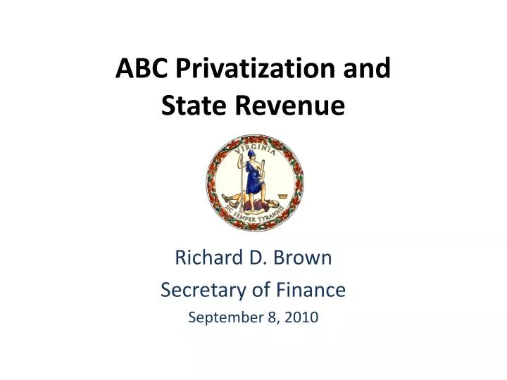 abc privatization and state revenue