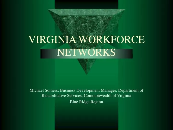 virginia workforce networks