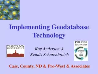 Implementing Geodatabase Technology