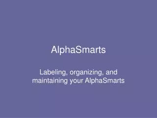 AlphaSmarts