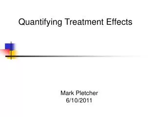 Mark Pletcher 6/10/2011