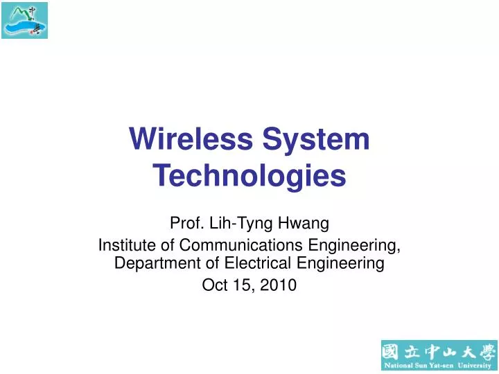 wireless system technologies