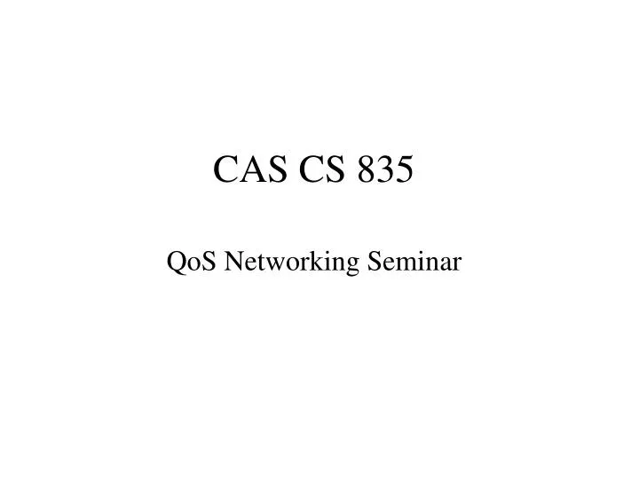 cas cs 835