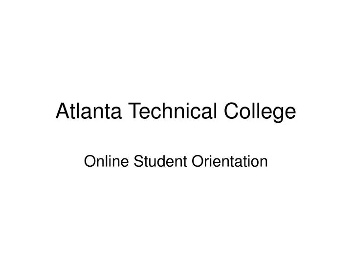 atlanta technical college