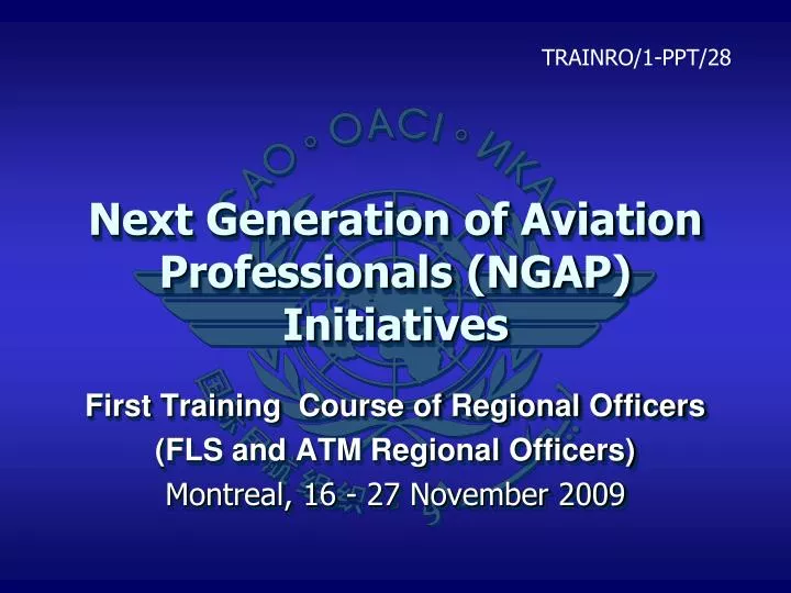 next generation of aviation professionals ngap initiatives