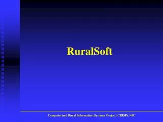 RuralSoft