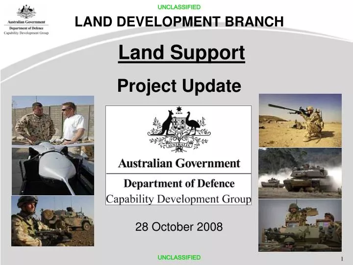 land development branch land support project update