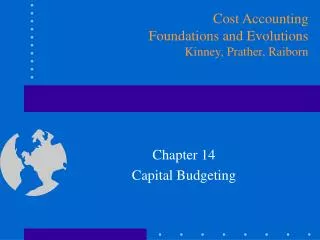 Chapter 14 Capital Budgeting