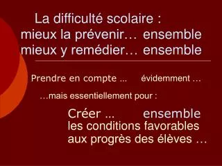 mieux la pr venir