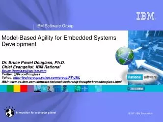 Model-Based Agility for Embedded Systems Development