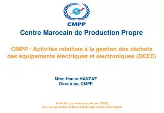 Centre Marocain de Production Propre