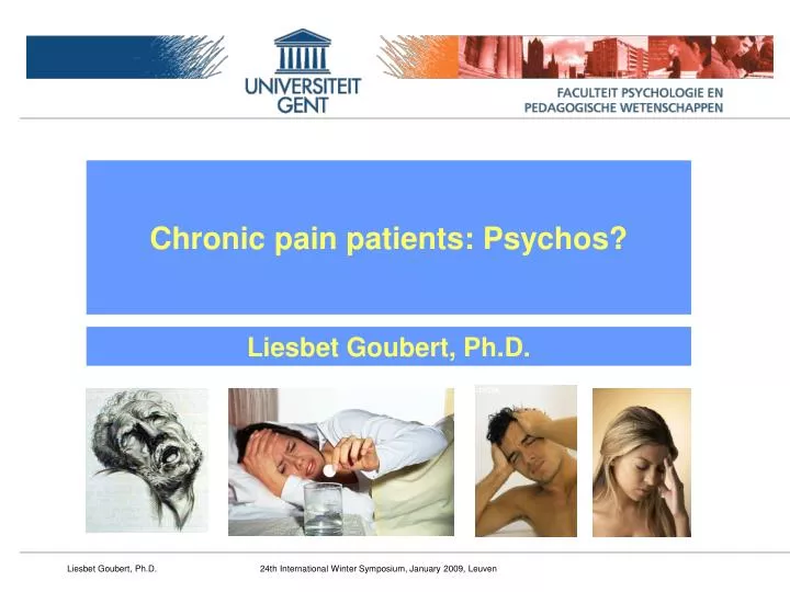 chronic pain patients psychos