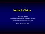 India &amp; China - slide 1