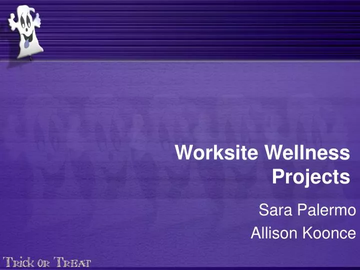 worksite wellness projects