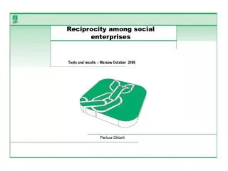 Reciprocity among social enterprises